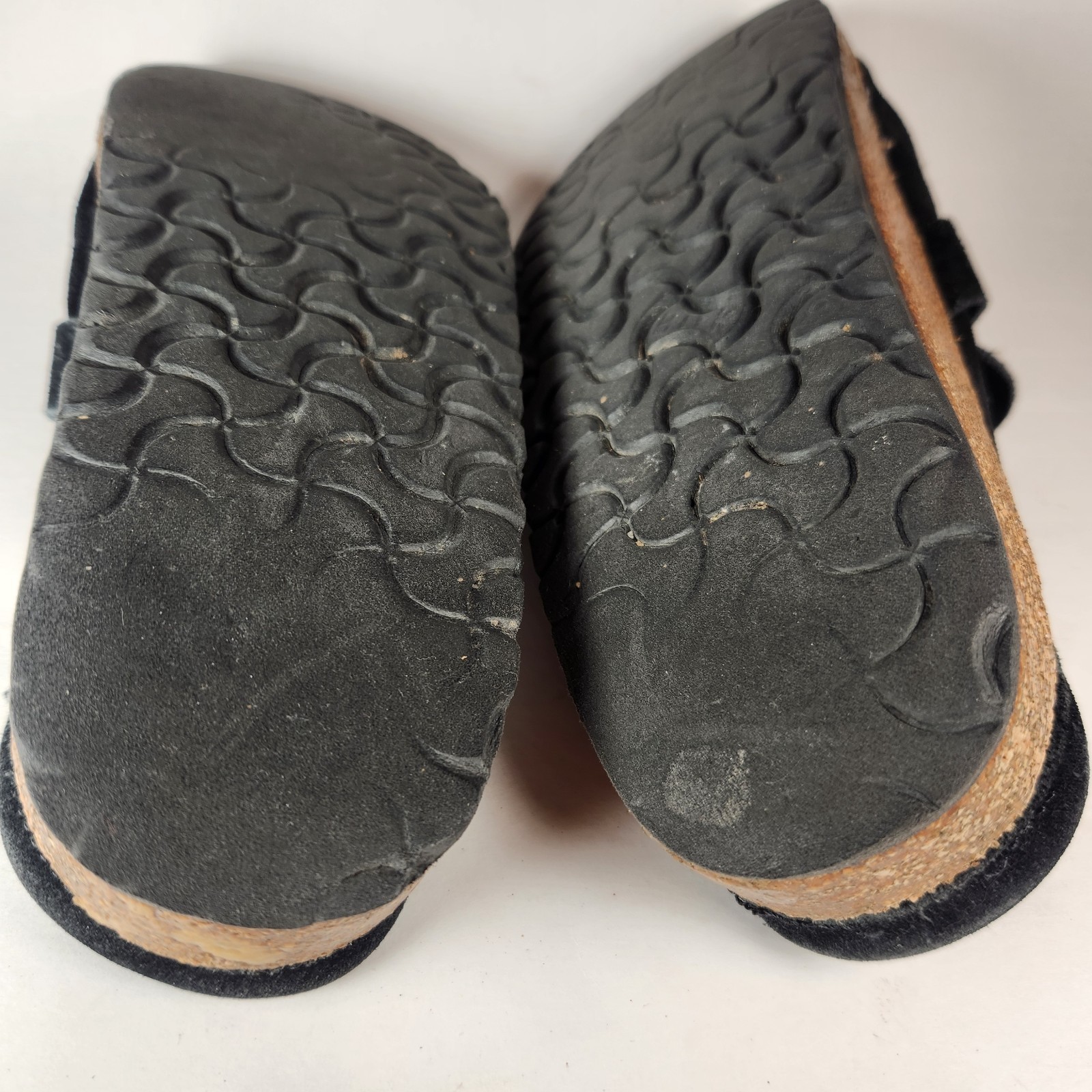 BIRKENSTOCK Women’s Buckley Clog 10 EU 41 Black Suede Boho Comfort Shoe