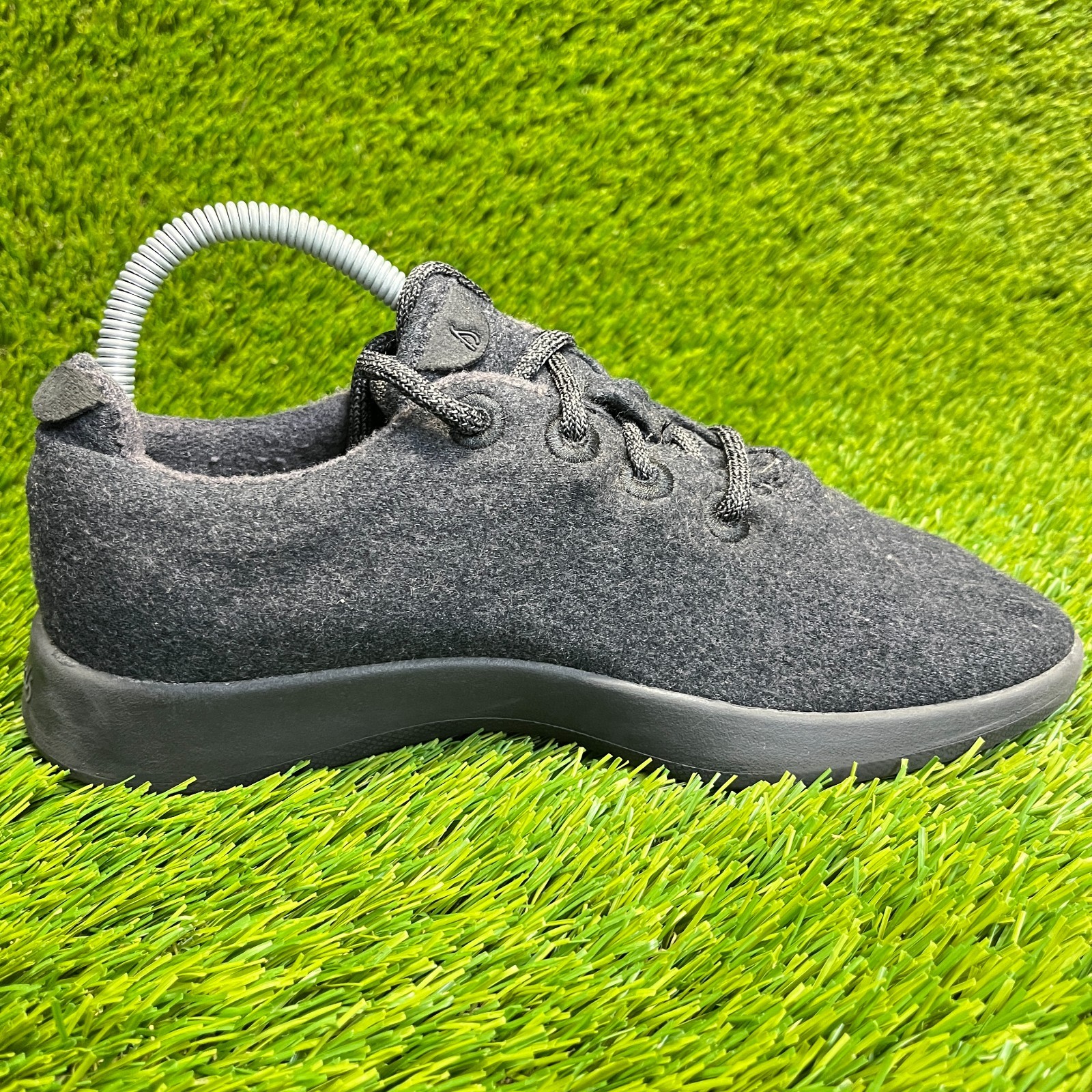 Allbirds Wool Runners Womens Size 8 Black Casual Running Shoes Sneakers