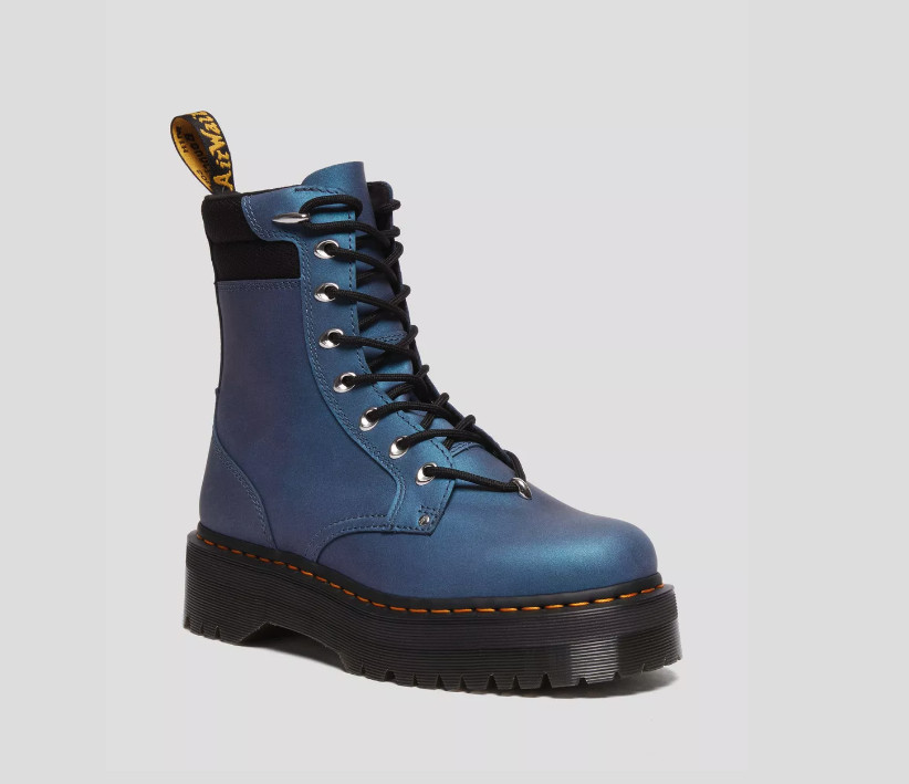 Dr. Martens Jadon II Hardware HDW Platforms DK Blue/Bla MSRP$300 FiveStarREVIEWS