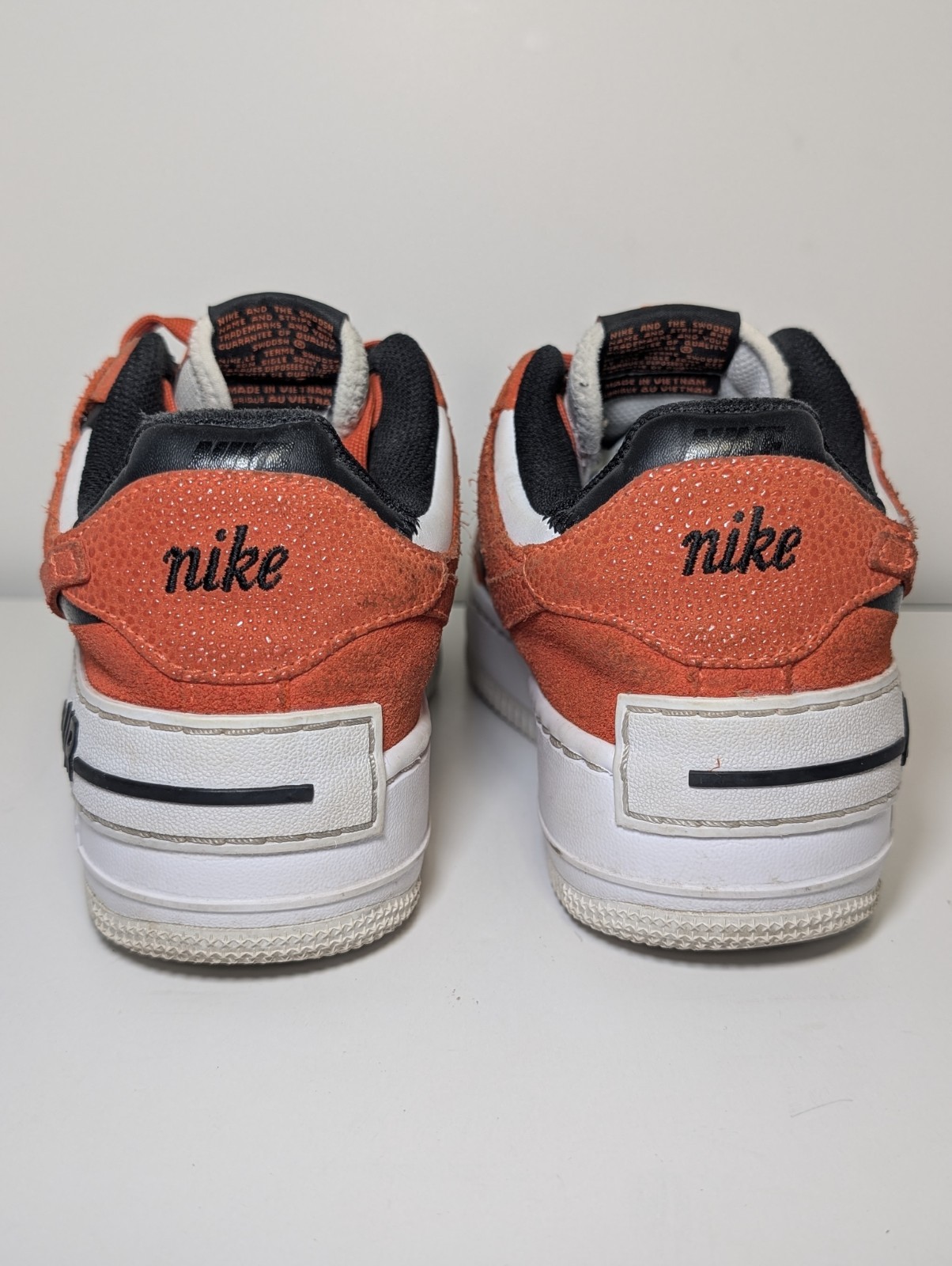 Nike Air Force 1 Shadow «Rush Orange» Women’s Size 7 (DQ8586-800)
