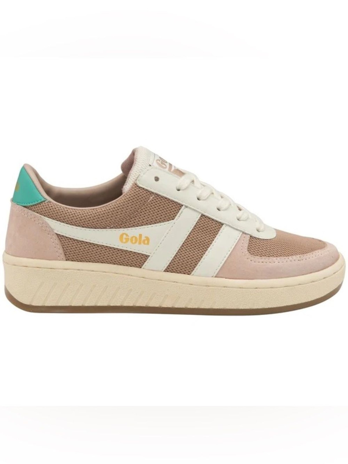 Gola Grandslam Mesh Sneakers Women’s 7 Blossom Pink Retro Platform Casual