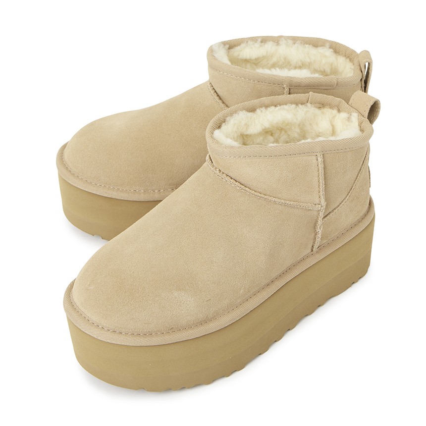UGG Classic Ultra Mini Platform Woman Ankle Boots 1135092 SAN NEW ITEM