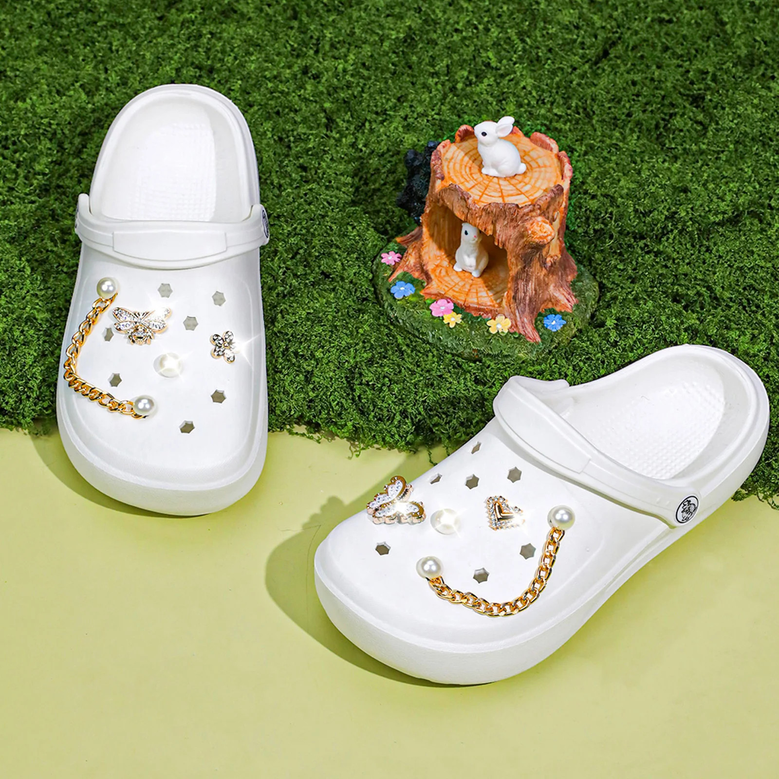 Ladies’ Clogs Outdoor and Indoor, Lightweight Two-way Wear Garden Shoes