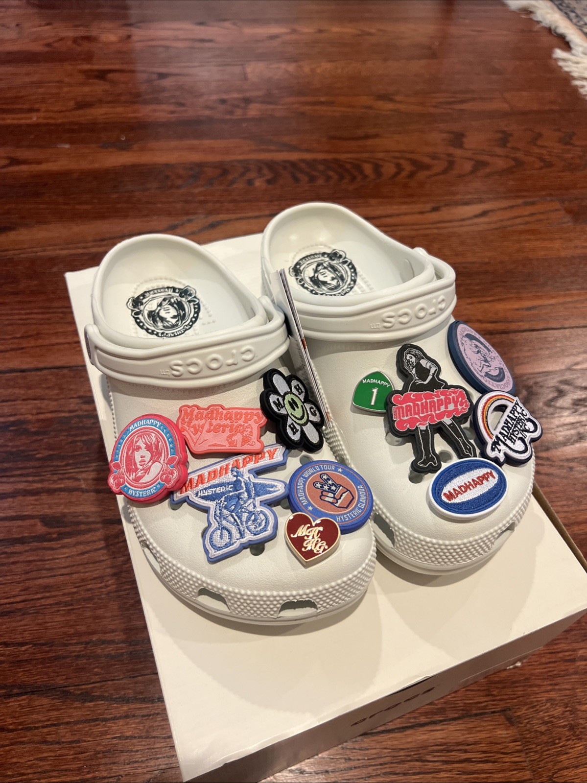 Crocs X Madhappy Limited Edition White Classic Clog W10/M8