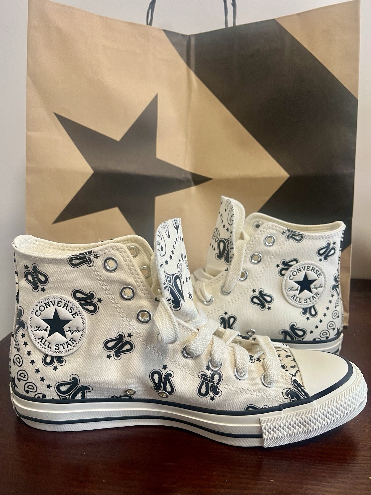 Converse Chuck Taylor All Star Paisley High Top Canvas Sneakers A15810F