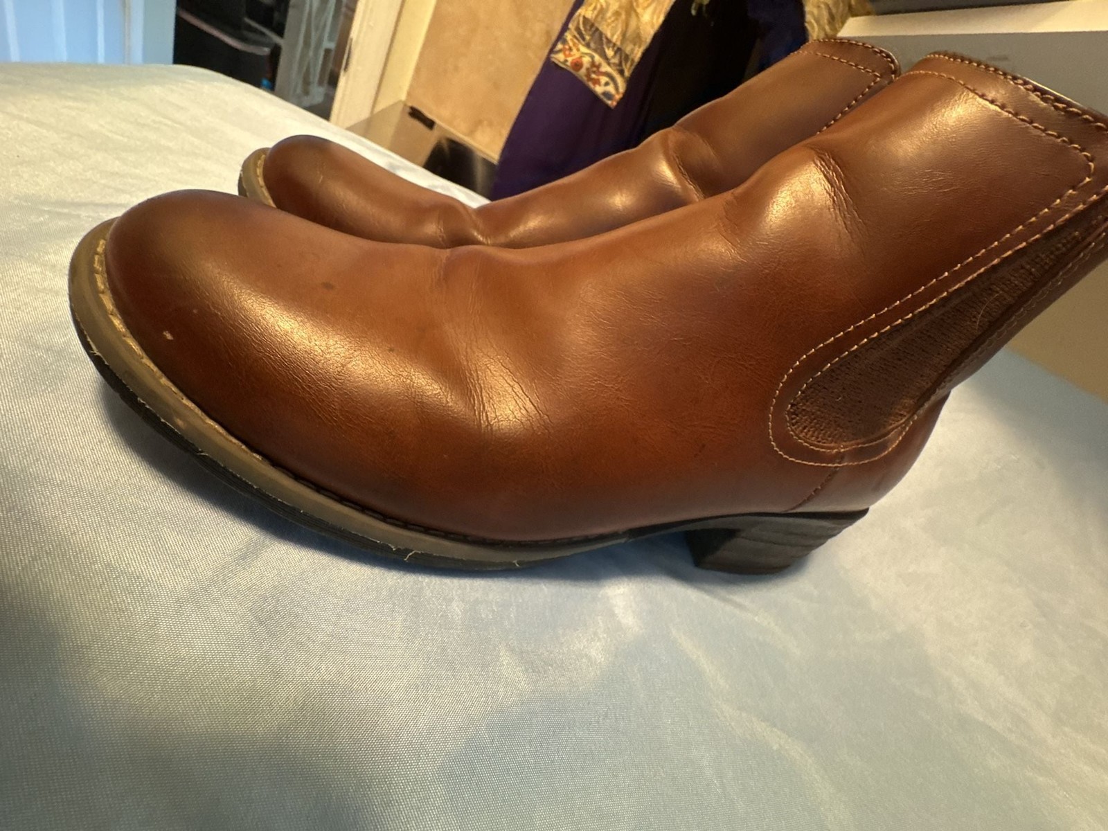 Camden Rock Brown Juno Women’s Size 11 Ankle Boots