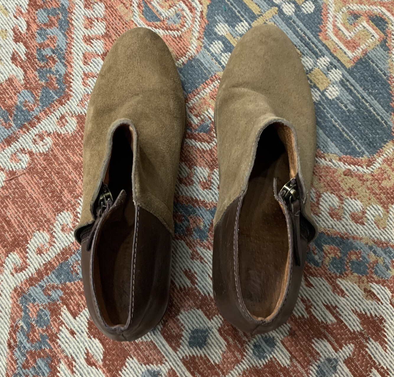 Madewell Boots Leather Ankle 8.5