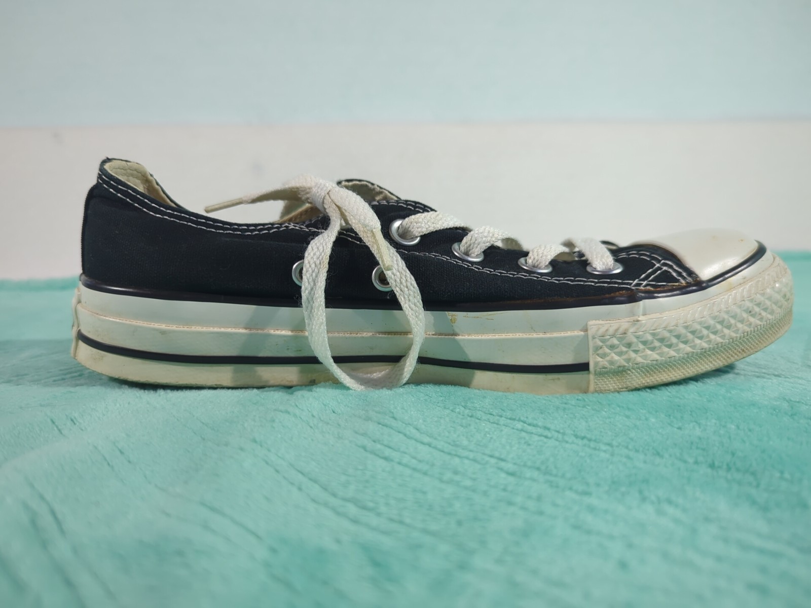 Converse All Star Black Low Top Sneakers Mens 4 Womens 6