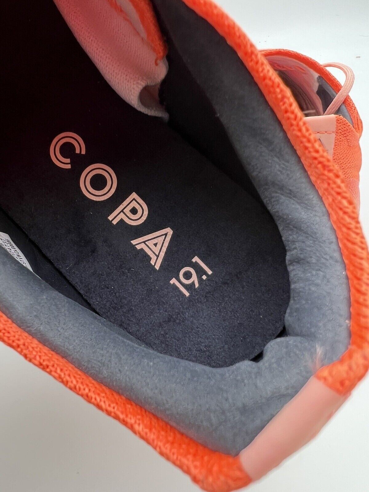 Adidas Copa 19.1 SG Soccer Cleats Orange Pink Peach G25816 Womens Sz 8