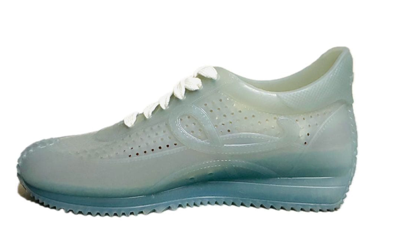 LOEWE Flow Runner Recycled PVC Light Blue Clear Sneakers EU36 US6 Japan