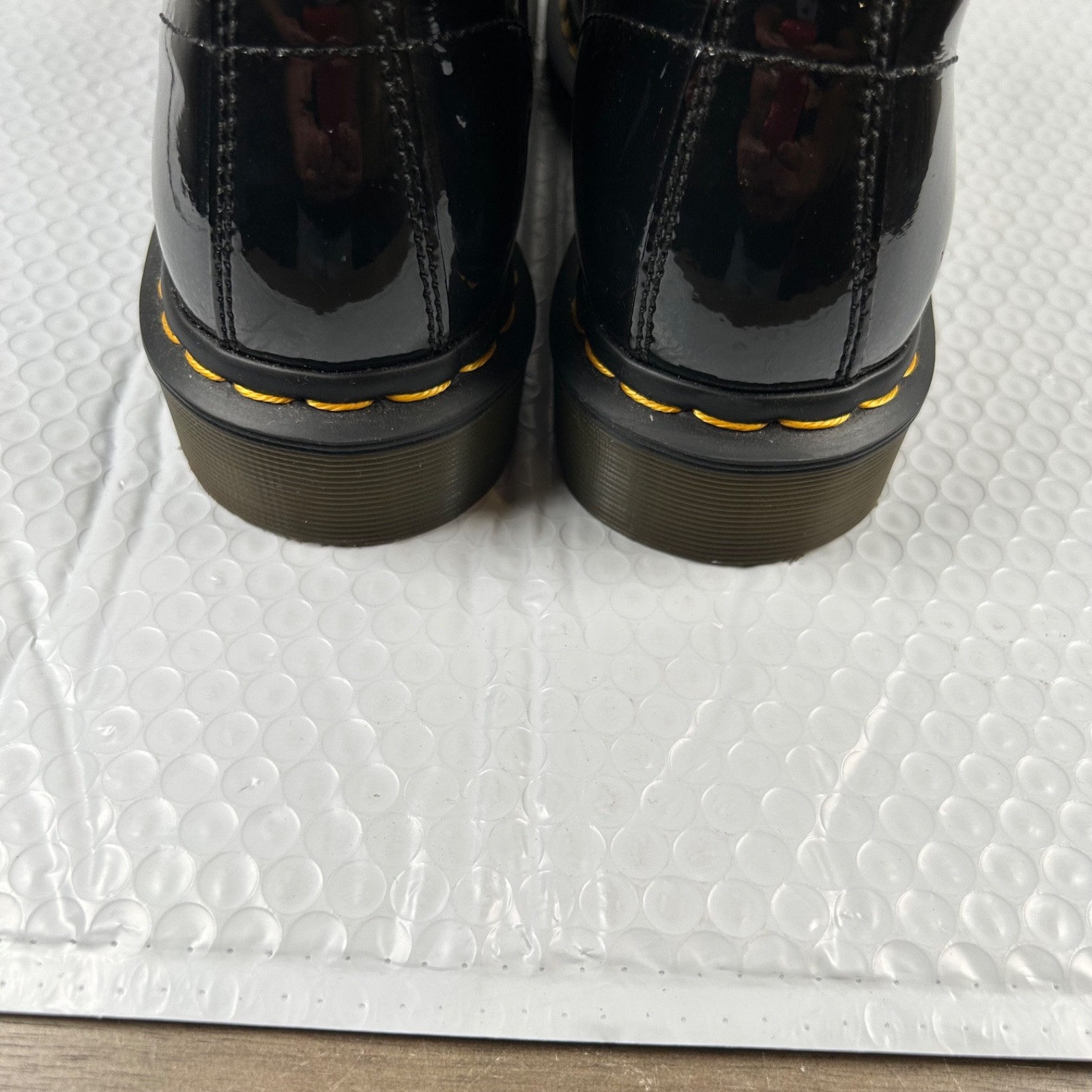 Dr. Martens 1460 Black Patent Leather Combat Boots Women’s Size 7 EU 38 UK 5 JP