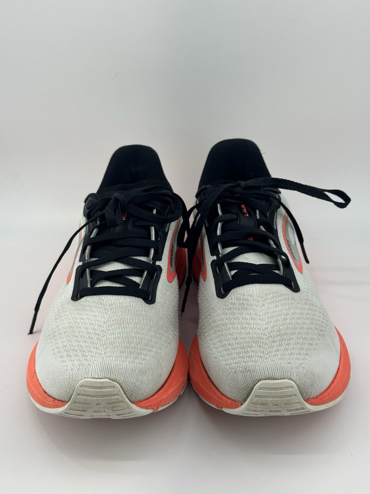 Brooks Launch 10 Women’s White Firery Coral Running 1203981B410 Size 8 B