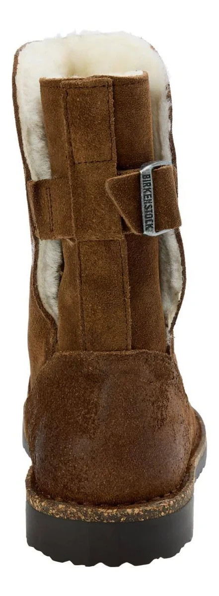 Birkenstock Uppsala Shearling Suede Boots Dark Tea US 11 EU 42 Regular Wide NWT