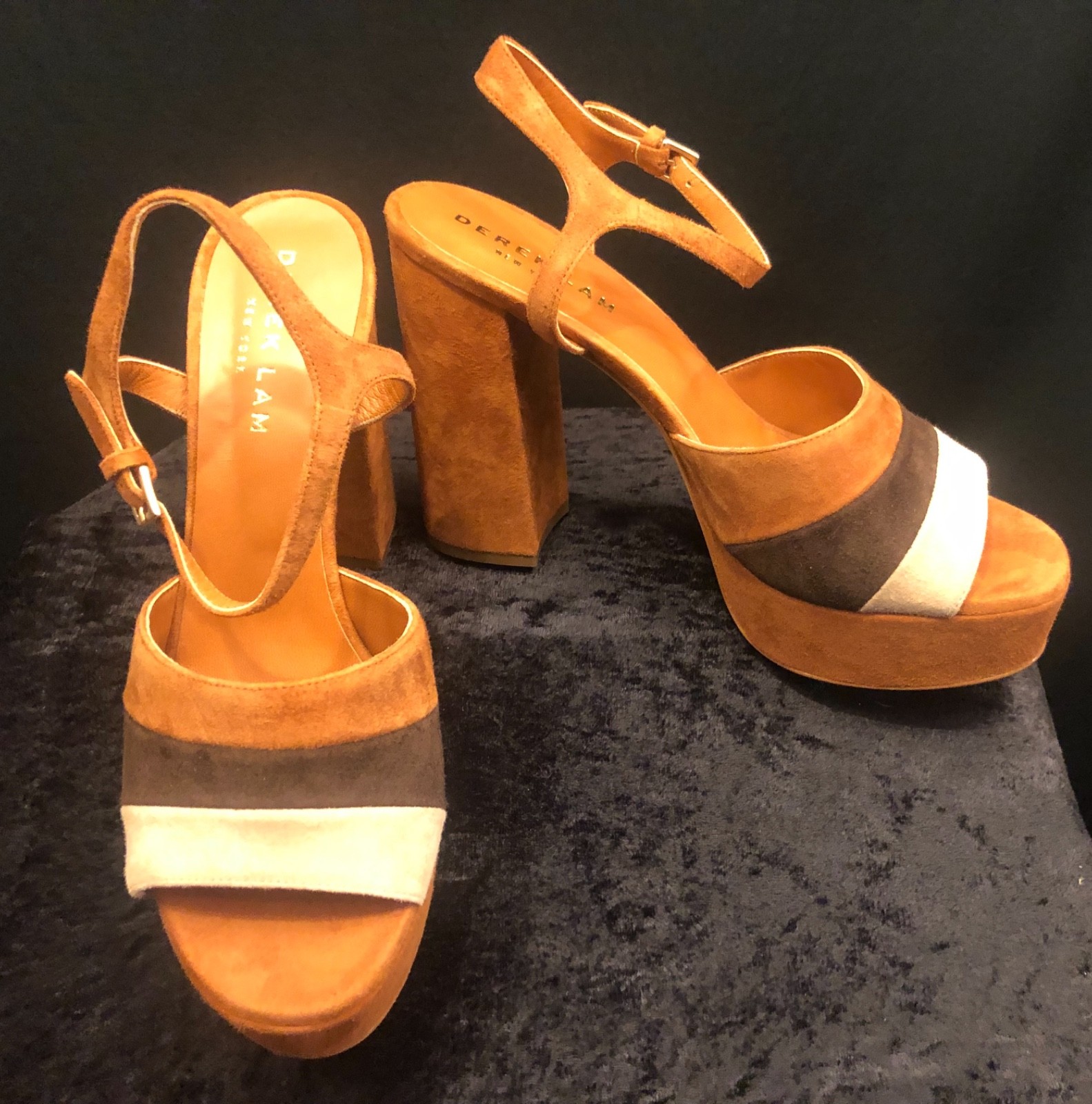 Derek Lam Birgitta Suede Heels Size 39.5