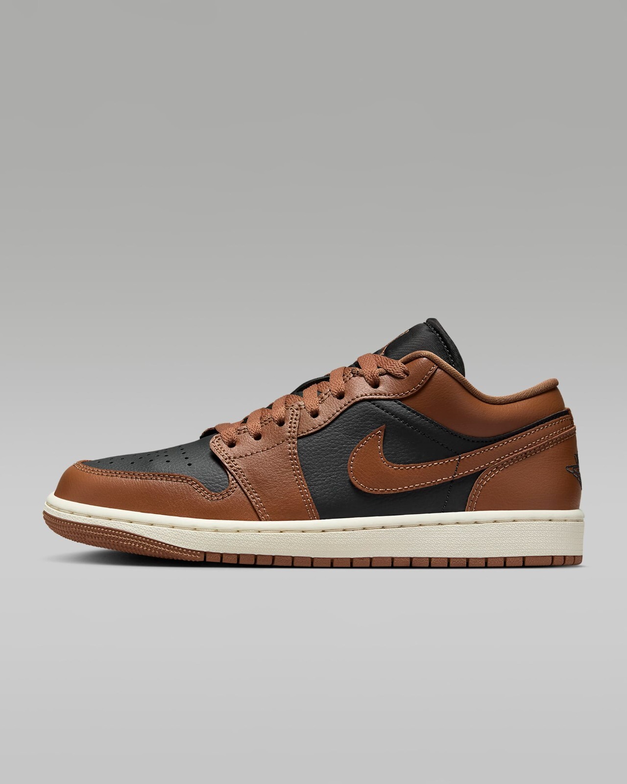 NIKE Women’s Air Jordan 1 LOW DC0774-021 Off Noir Sail Archio Brown