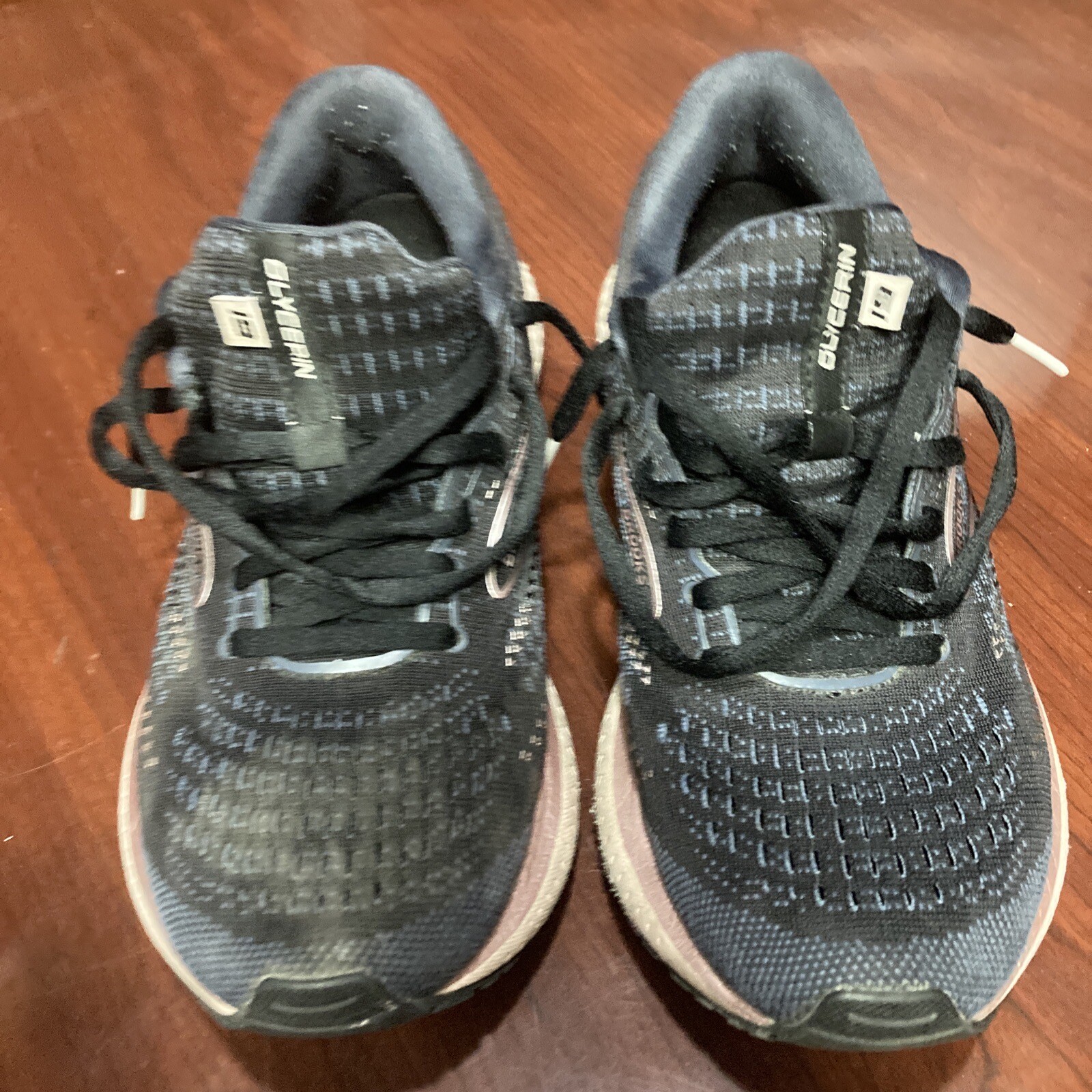 Women’s Running Shoes Size 9 – Brooks Glycerin GTS 19 Black/Metallic/Ombre