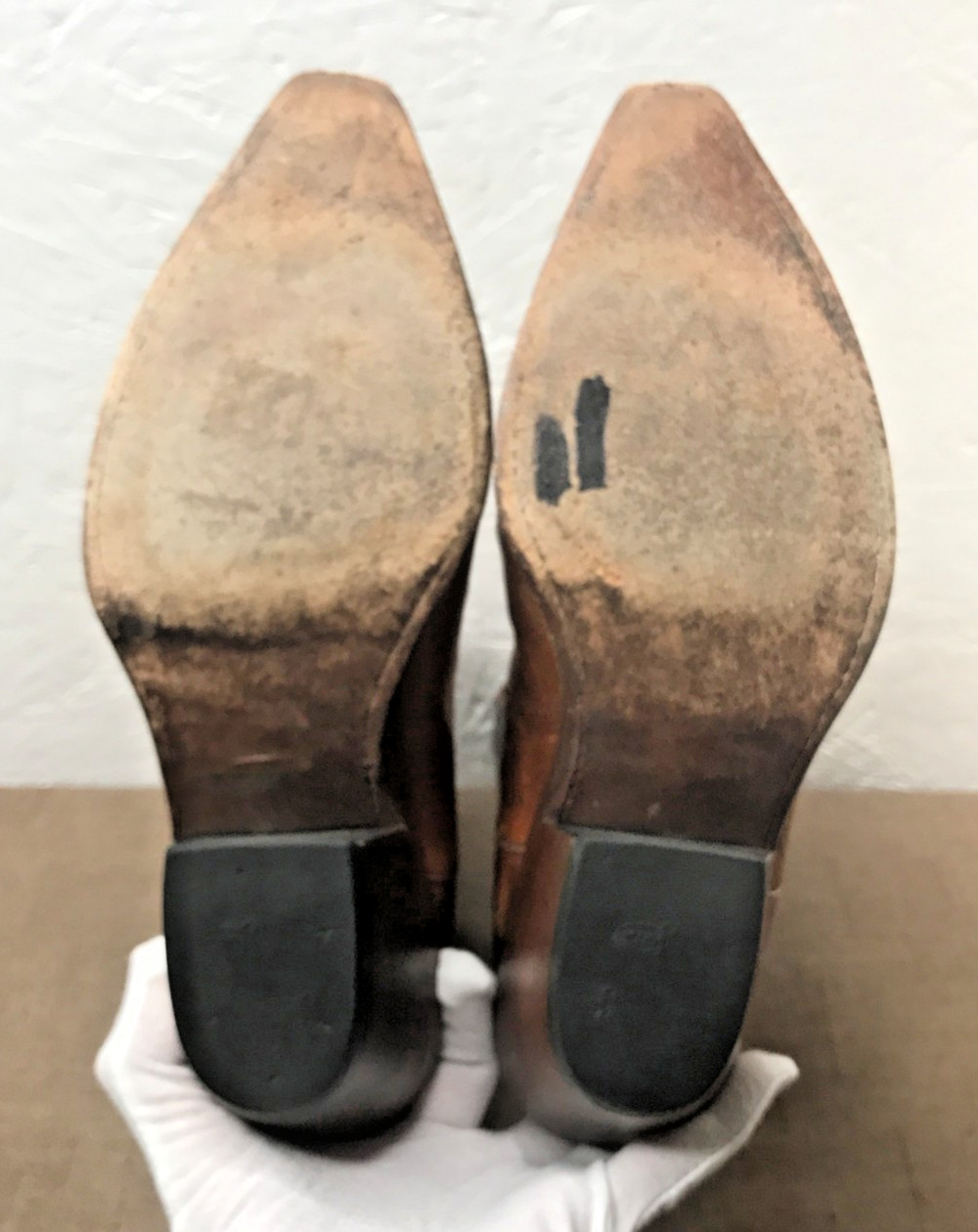 *Read Justin Saddle Torino Women’s 8B Snip Toe Cowboy Boots Brown Leather L4300