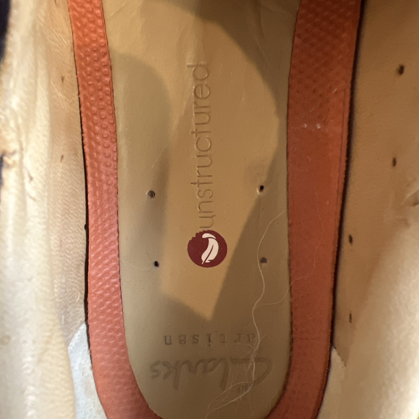 Clarks Shoes Patent Leather Artisan Unstructured Burgundy slip on Size 8.5M