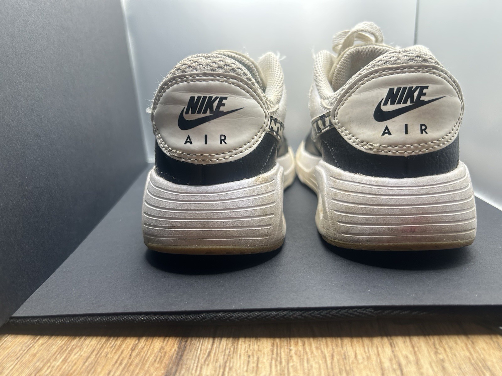 Nike Air Max SC Low Top Lace Up Sneaker White/Black Leopard DZ5200-100