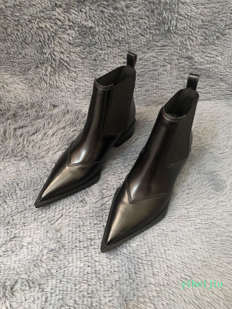 Womens Super Pointed Toe Boot Pull on Casual High Top Dress Formal Fashion Shoes