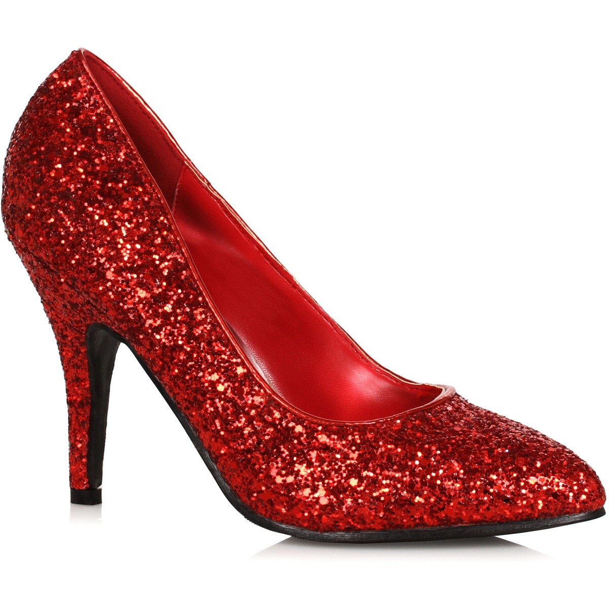 Ellie 4″ Heel Glamorous Glitter Pumps Adult Women Shoes Heels 411/Shimmer size 8