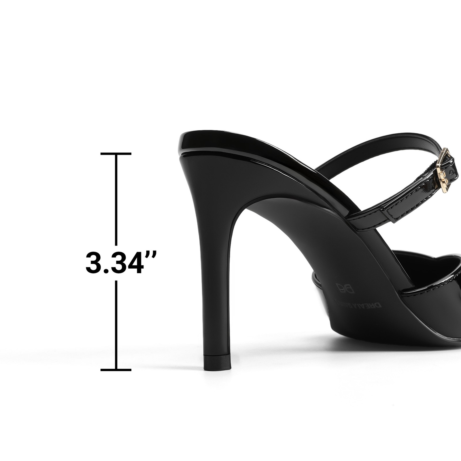 Womens Pointed Toe Backless High Stiletto Heels Mules Wedding Party Dress Pumps