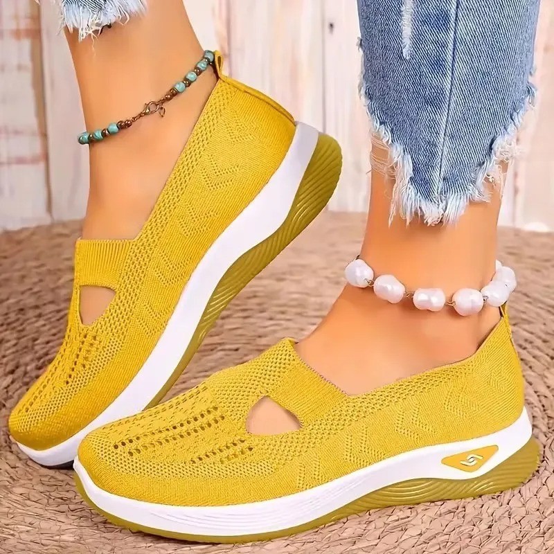 Women’S Casual Shoes Breathable Comfortable Orthopedic Shoes Non Slip Sneakers f
