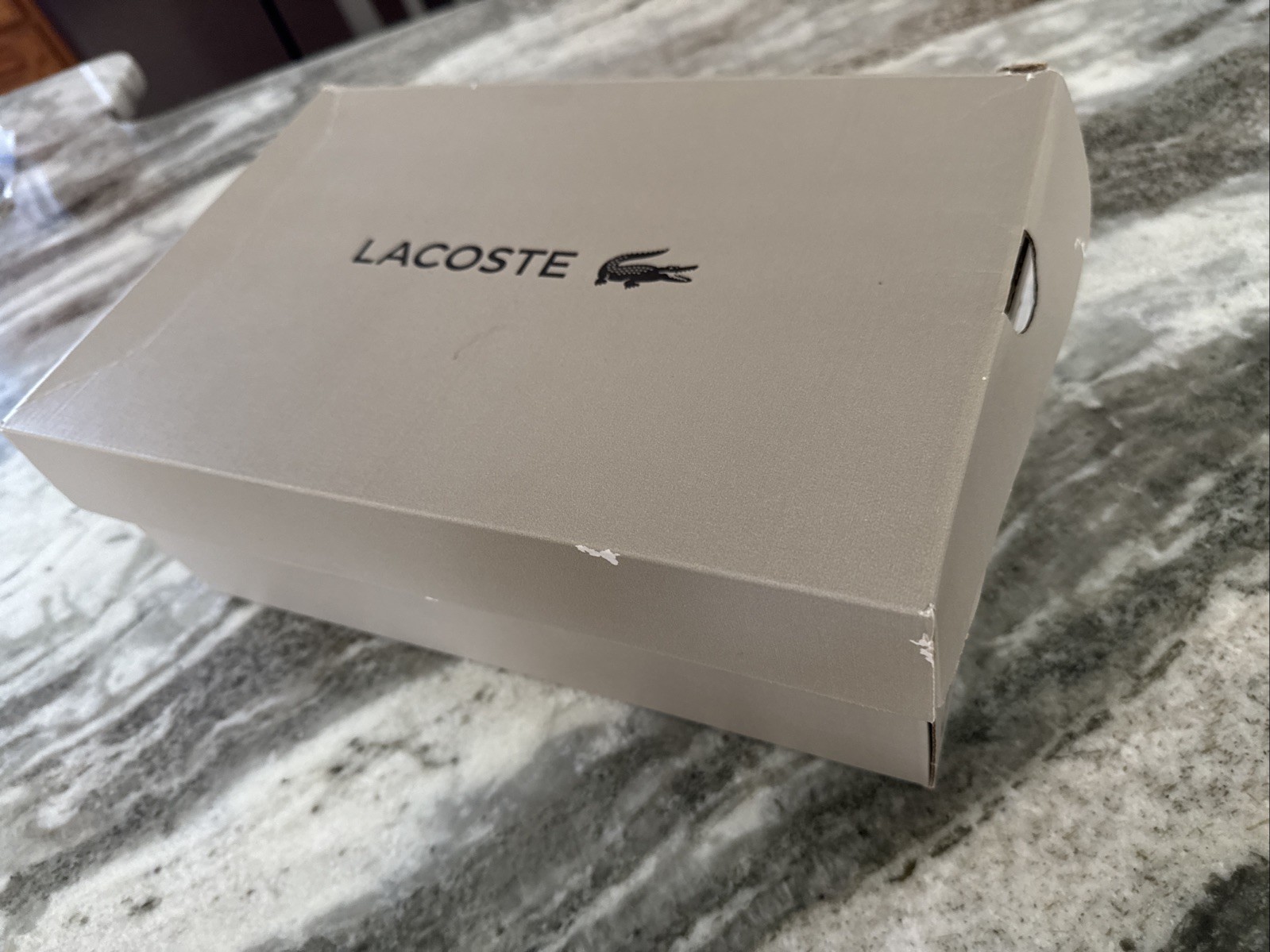 Lacoste Marthe Paris Women’s Slip On Flat Canvas Shoes Wine Sz 9.5 New In Box!