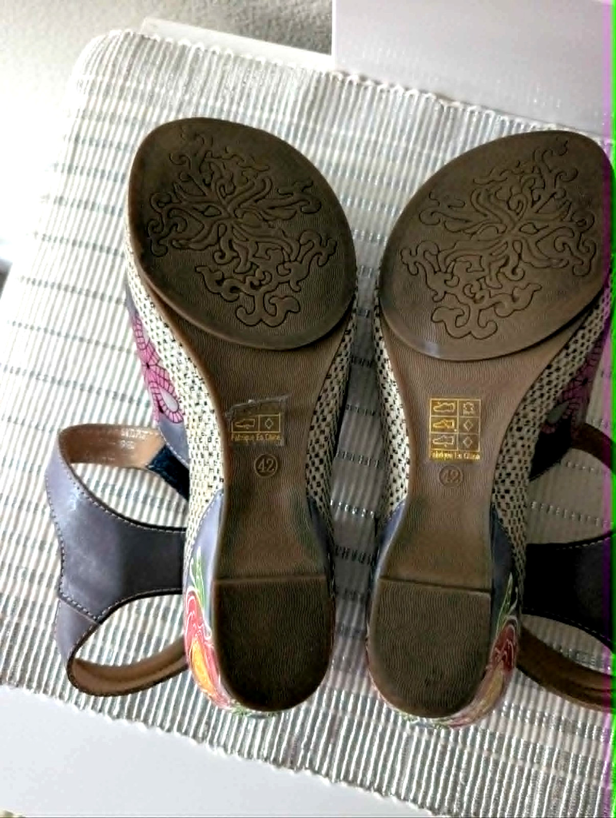 L’Artiste By Spring Step Fusta Bloom Women’s Leather Mary Jane Shoes Size 42