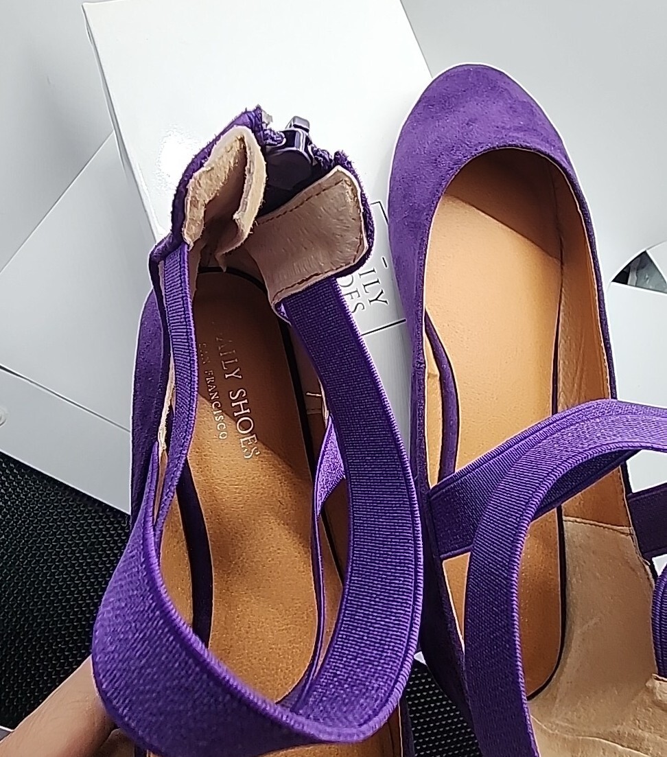 Daily Shoes Womens Classic Ballerina Slip On Flats Walker- US Size 11 M