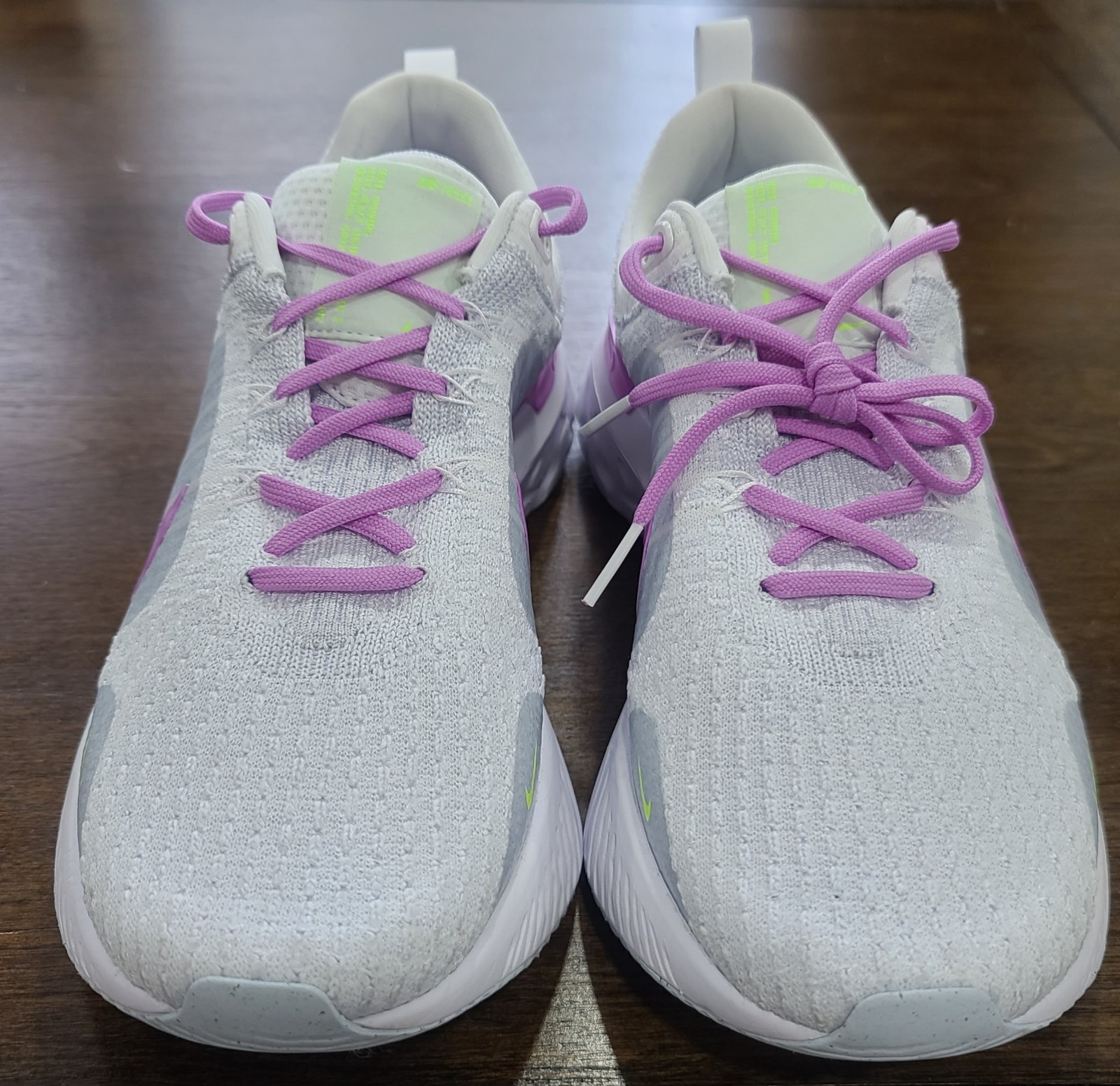 Nike React Infinity Run Flyknit 3 ‘Grey Rush Fuchsia’ Women’s