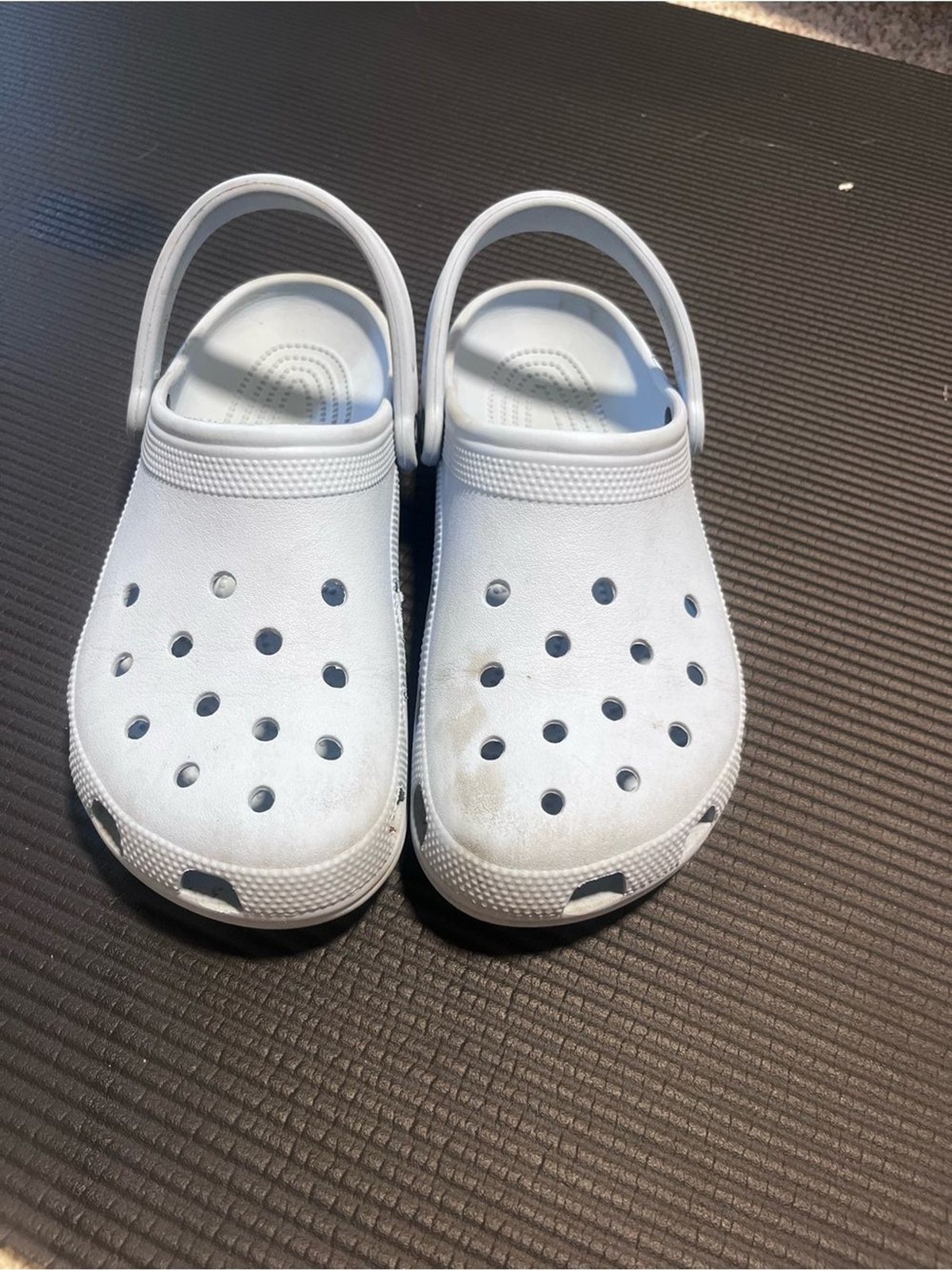 Crocs Classic Clogs Light Blue Unisex Comfort Slip On Shoes Women’s 10 Men’s 8
