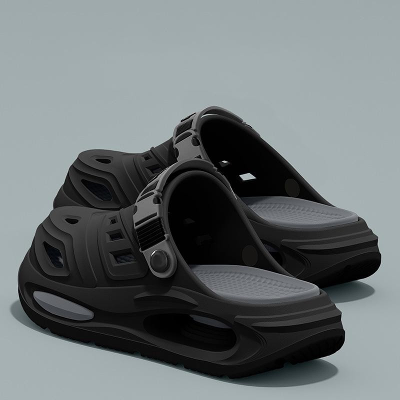 Summer Cave Shoes Men Women Breathable Sandals Non-slip Cushion Slippers Fashion