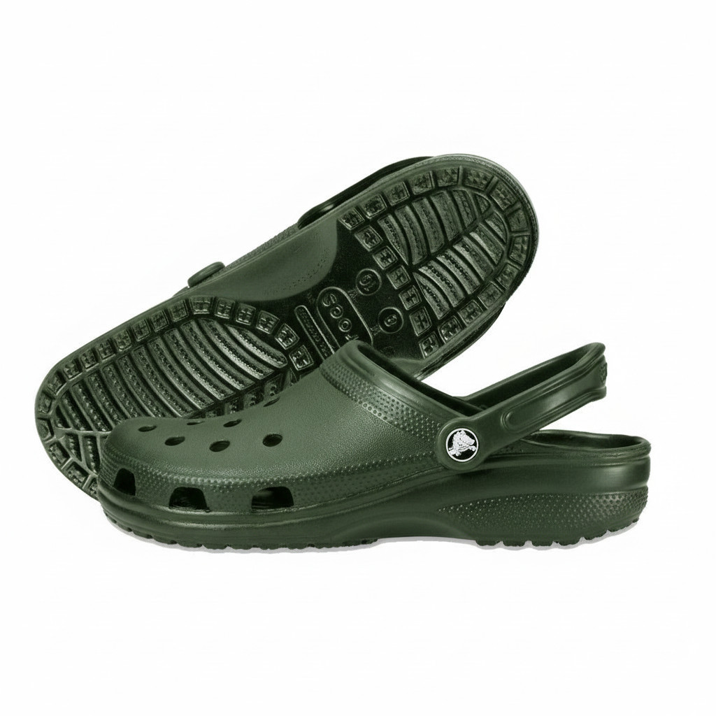 Versatile Black Classic Clogs Slip On Unisex Adult Shoes for Everyday Use