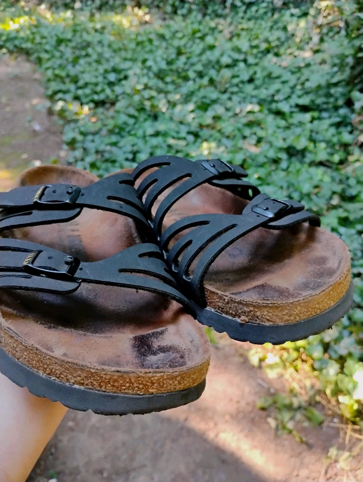 Birkenstock Granada Black Nubuck Leather Slide Sandal – Women 42 – Narrow