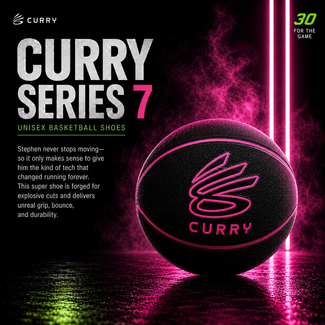 🏀 CURRY SERIES 7 • UNISEX BASKETBALL SHOES • MENS SNEAKERS