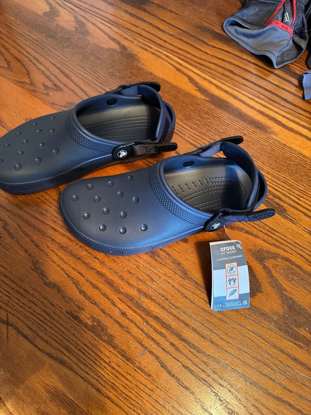 Crocs at Work Classic Slip-Resistant Work Clog – Navy Blue