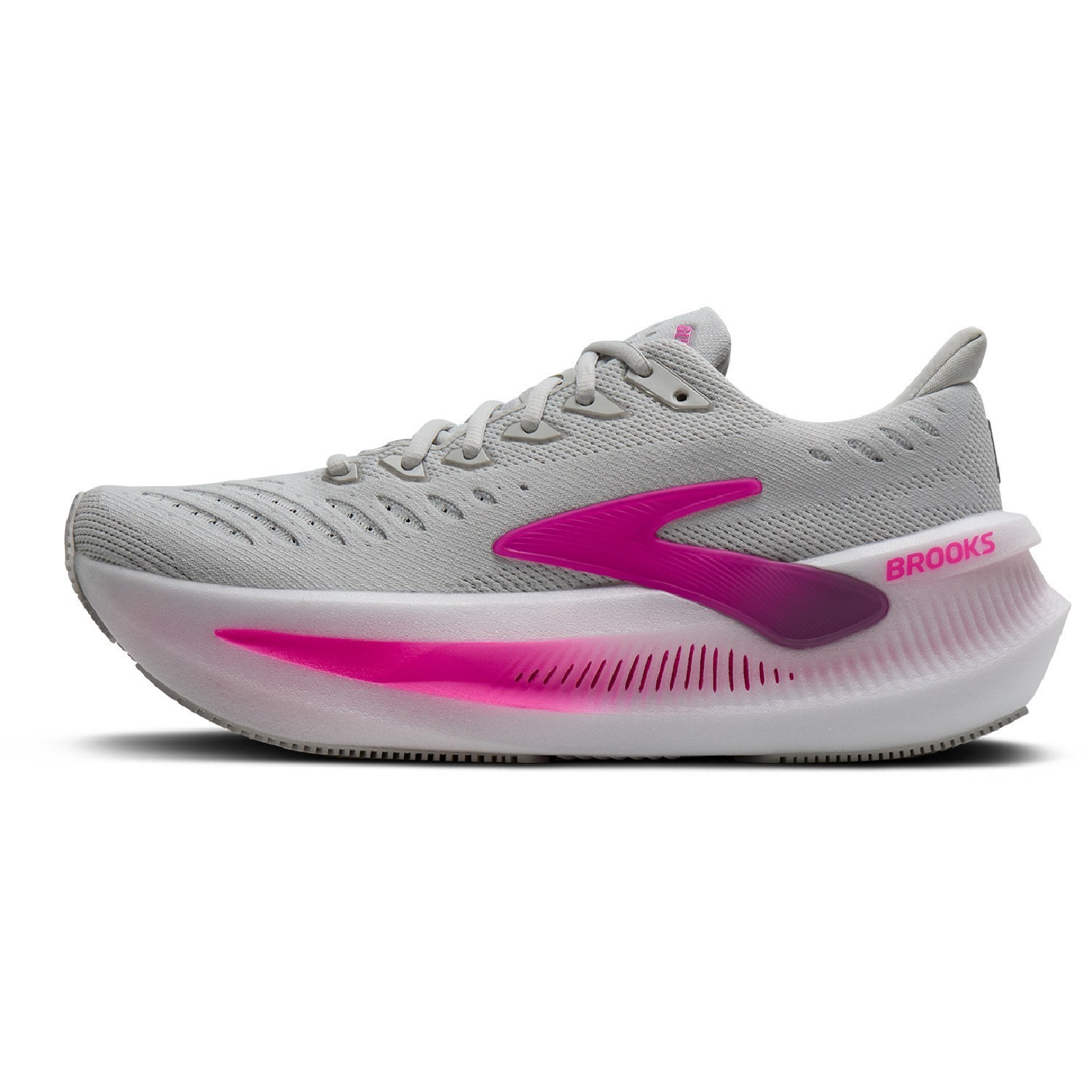 Brooks Glycerin Max 2 Road-Running Shoes – Women’s, Oyster/Argyle/Cyber Pink,New