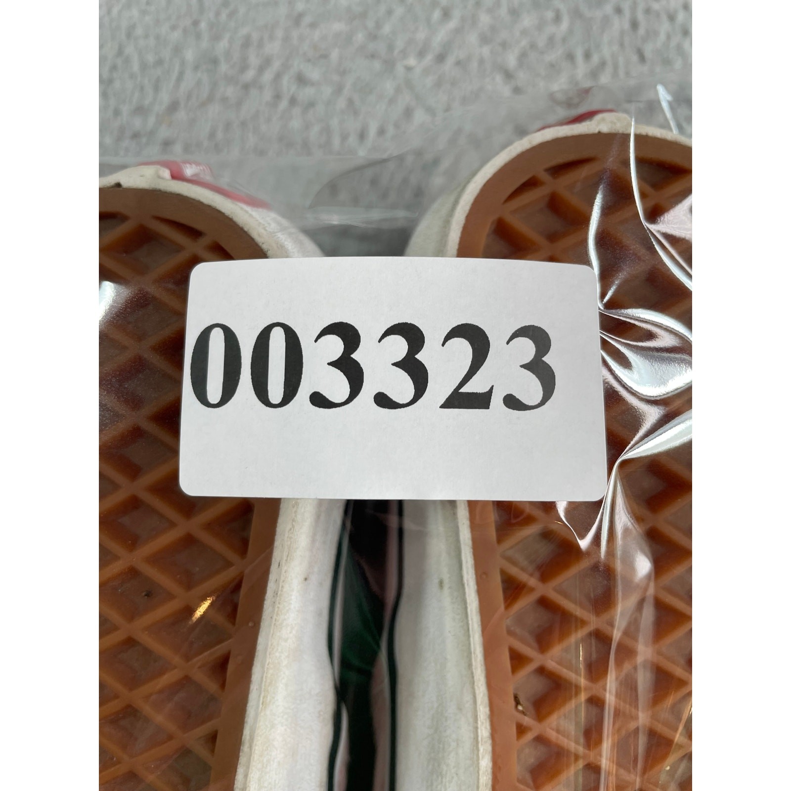 Van Slip On Loafer Shoes Womens Size 8 Light Pink Canvas 500714 SEE DESCRIPTION