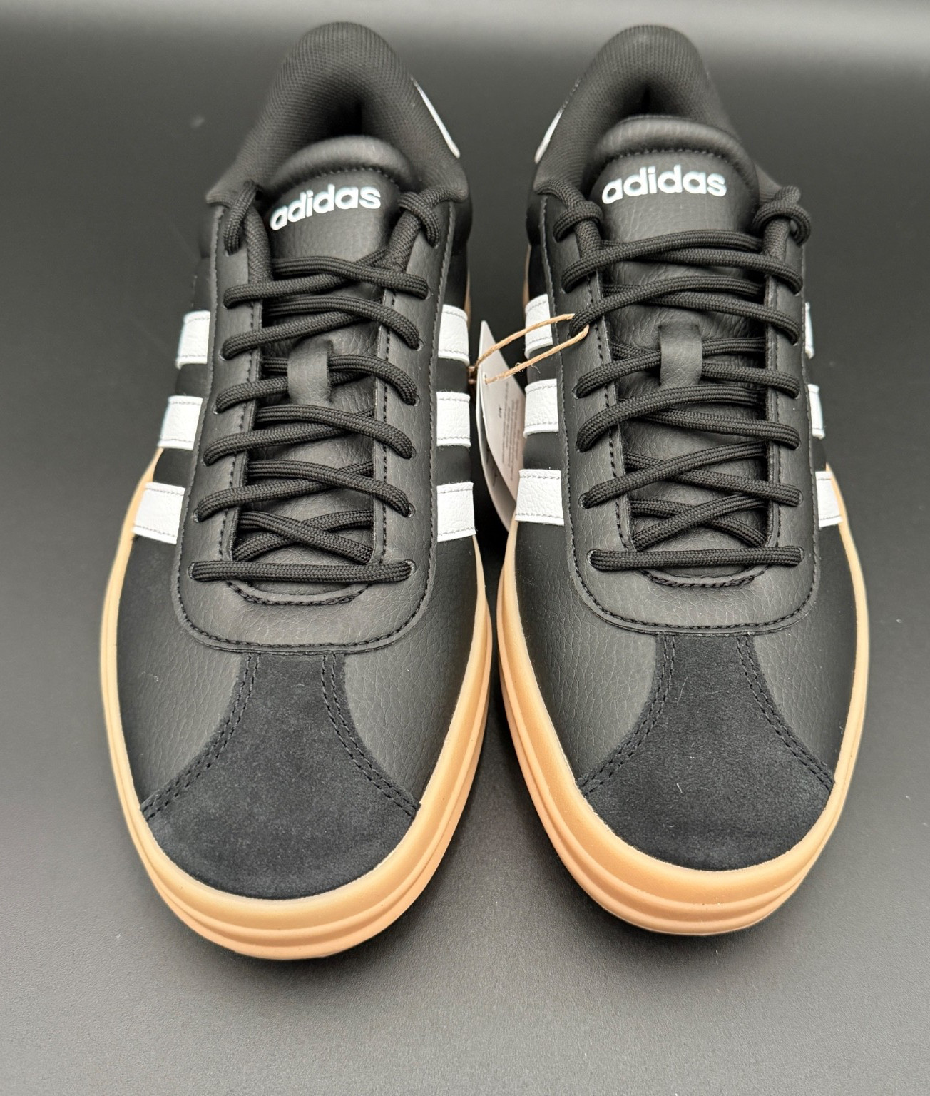 Adidas Women’s VL Court Bold Casual Black White #081