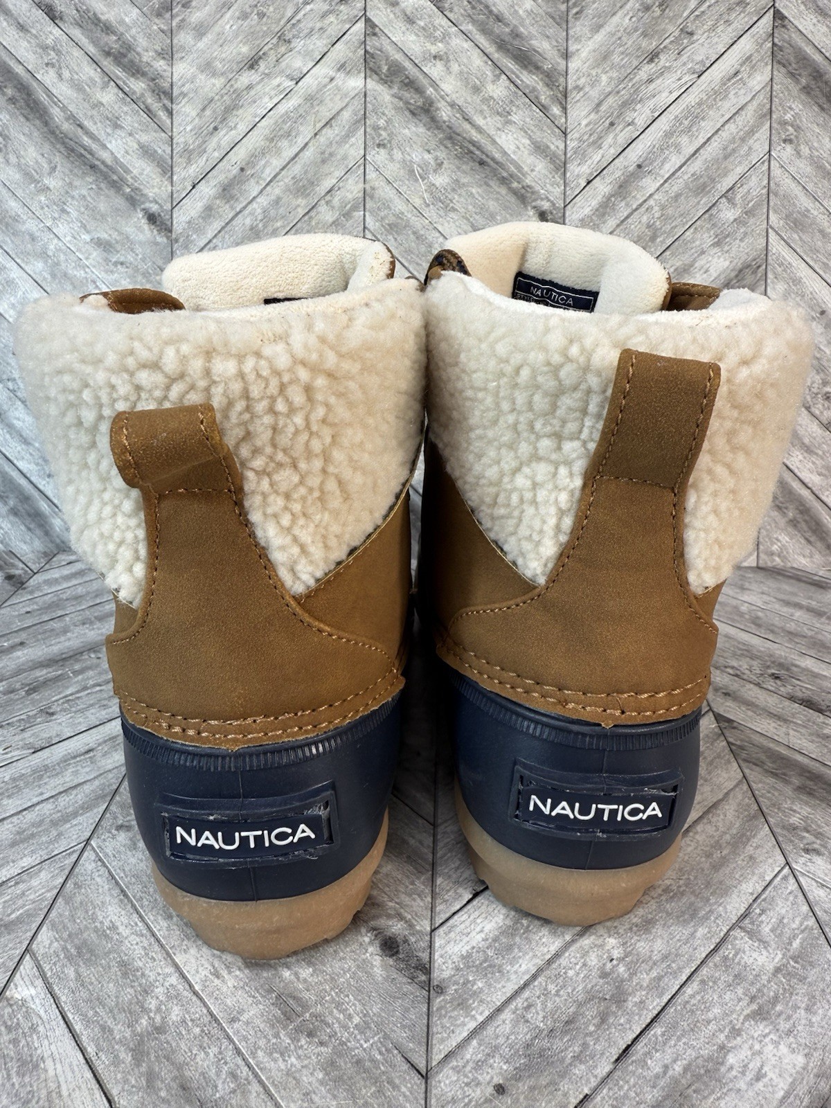 Nautica Women’s Cold Weather Boot Size 8 Akron/Tan FU0155