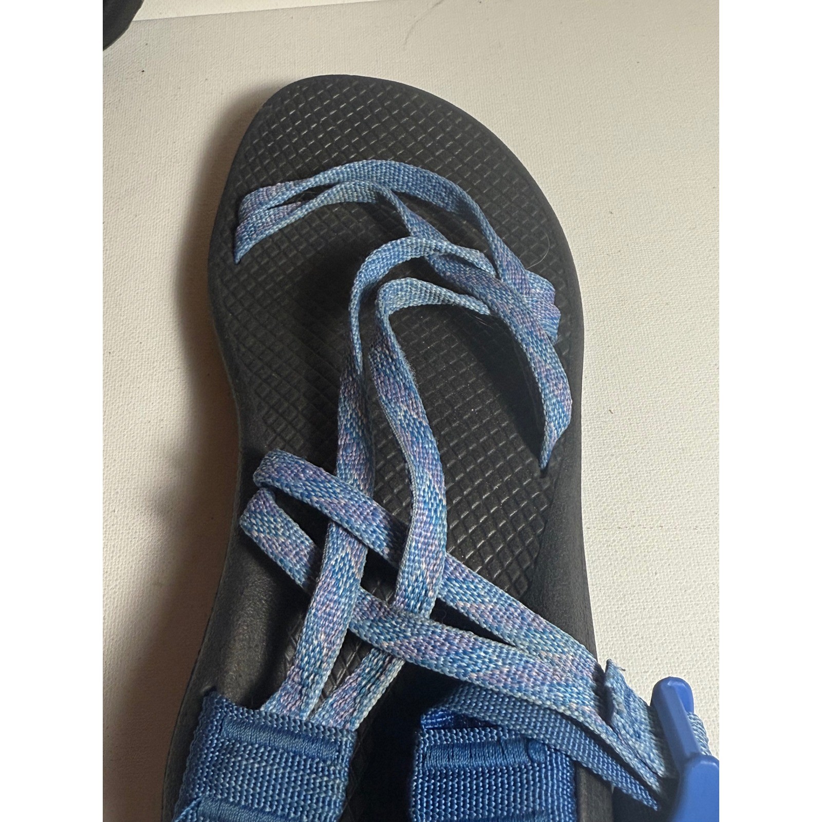 Chaco Sports Classic ZX1 Braid Blue Water Beach Sandals Womens Size 9 EUC