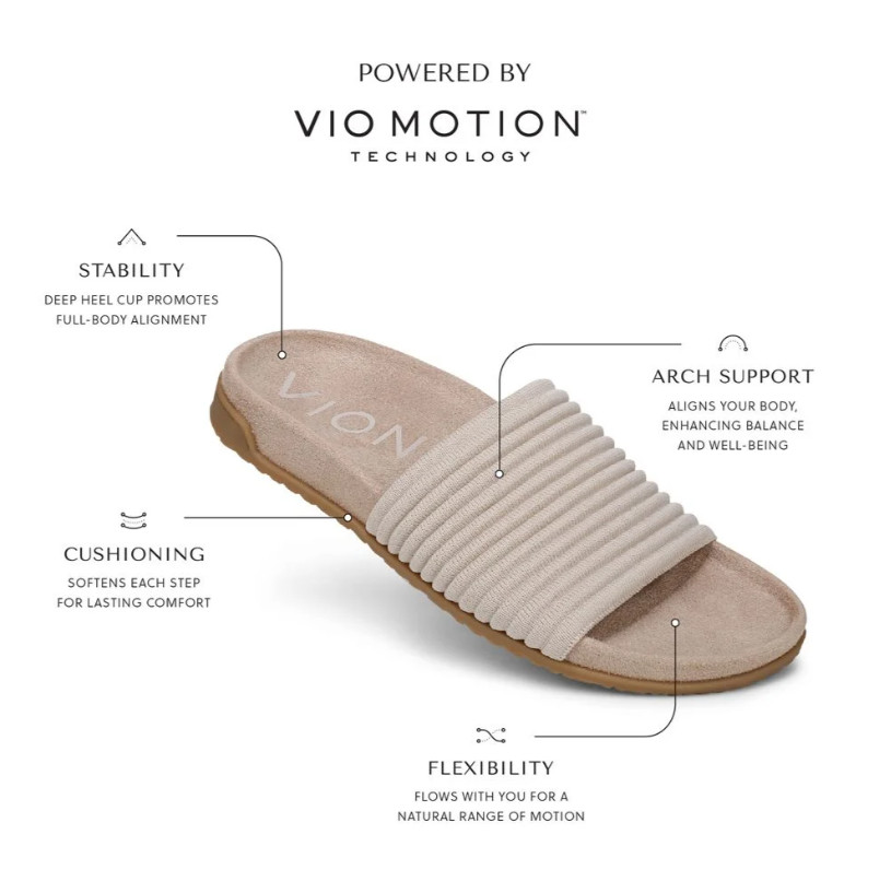 Evie Knit Slide Sandal