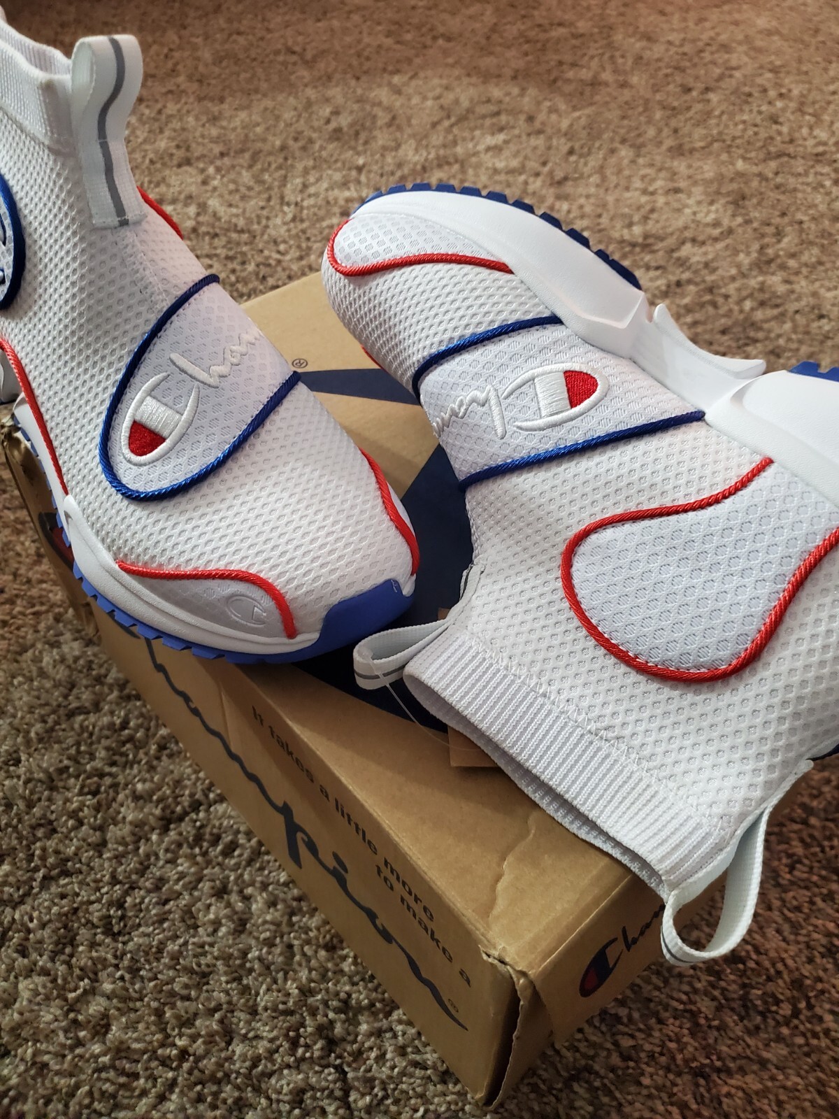 New Champion Women’s Rf 21 Mid Fashion Casual Sneakers US Left Size 8 Right 7