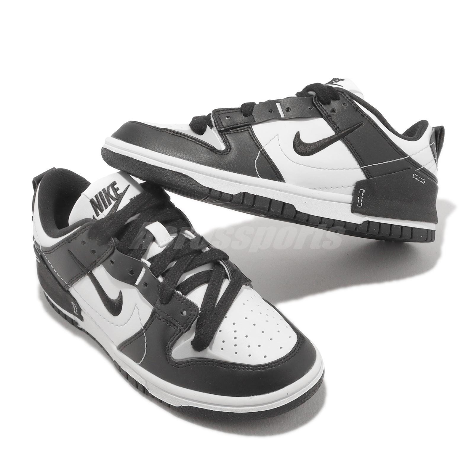 Nike Wmns Dunk Low Disrupt 2 Panda Black White Casual Lifestyle Shoes DV4024-002