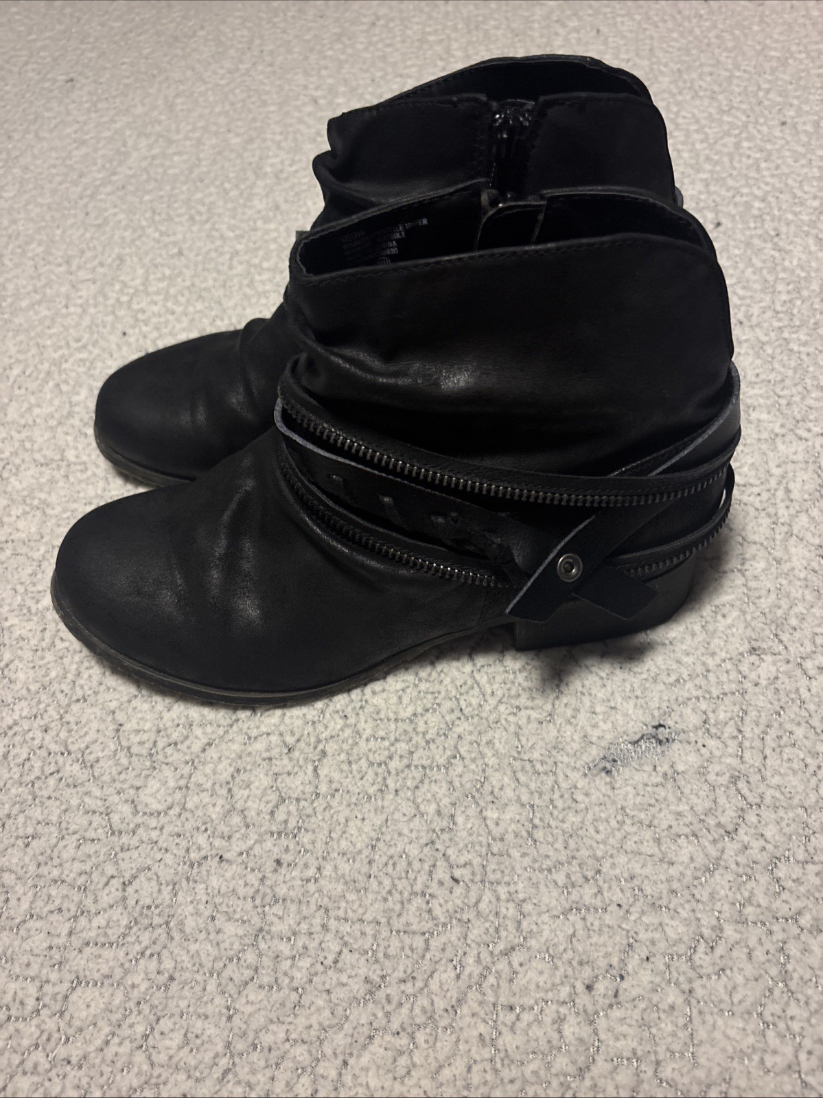 Jelly Pop Boots Size 9M Black