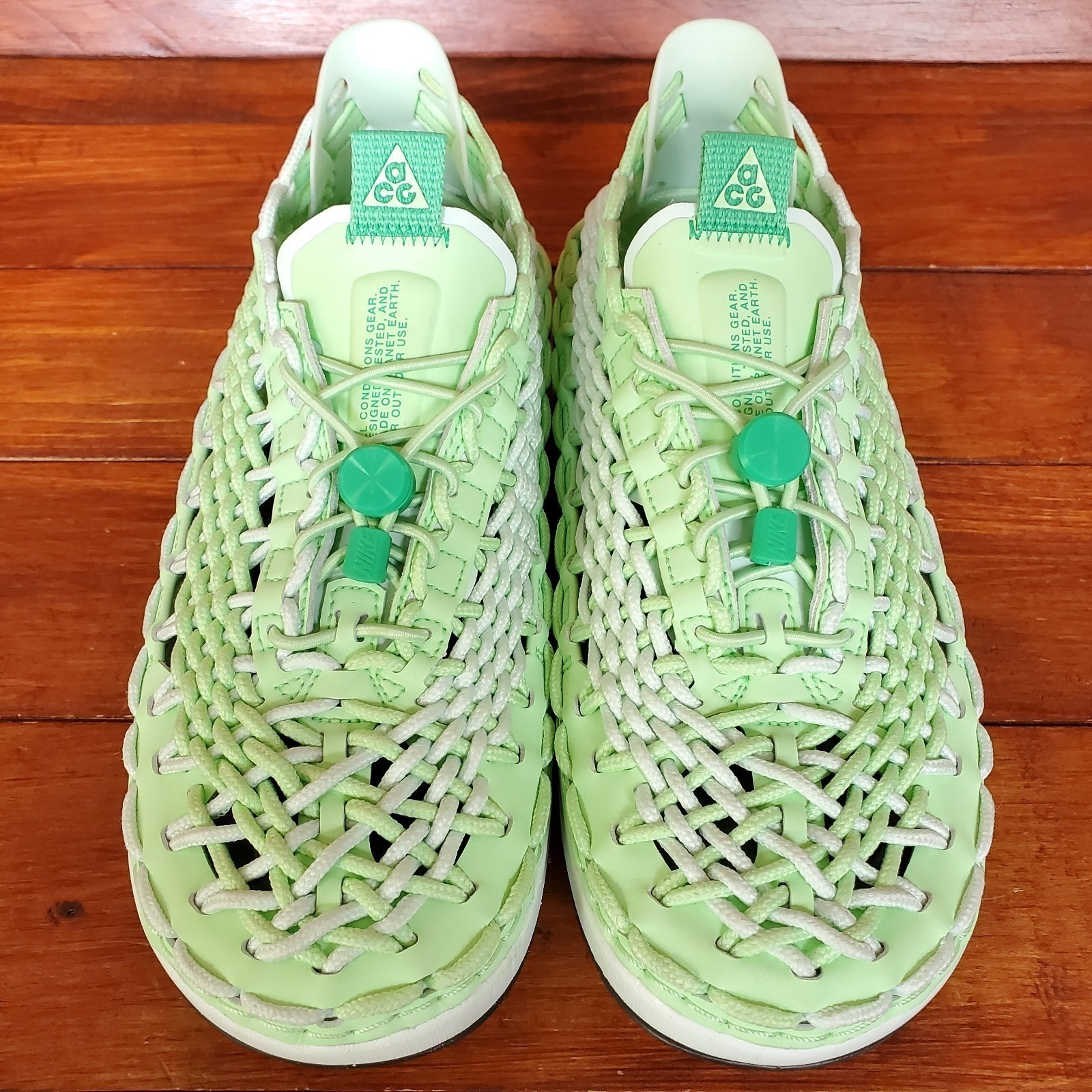 Nike ACG Watercat+ Shoes Men 5 Women 6.5 Green Water Sneakers FN5202-300 New