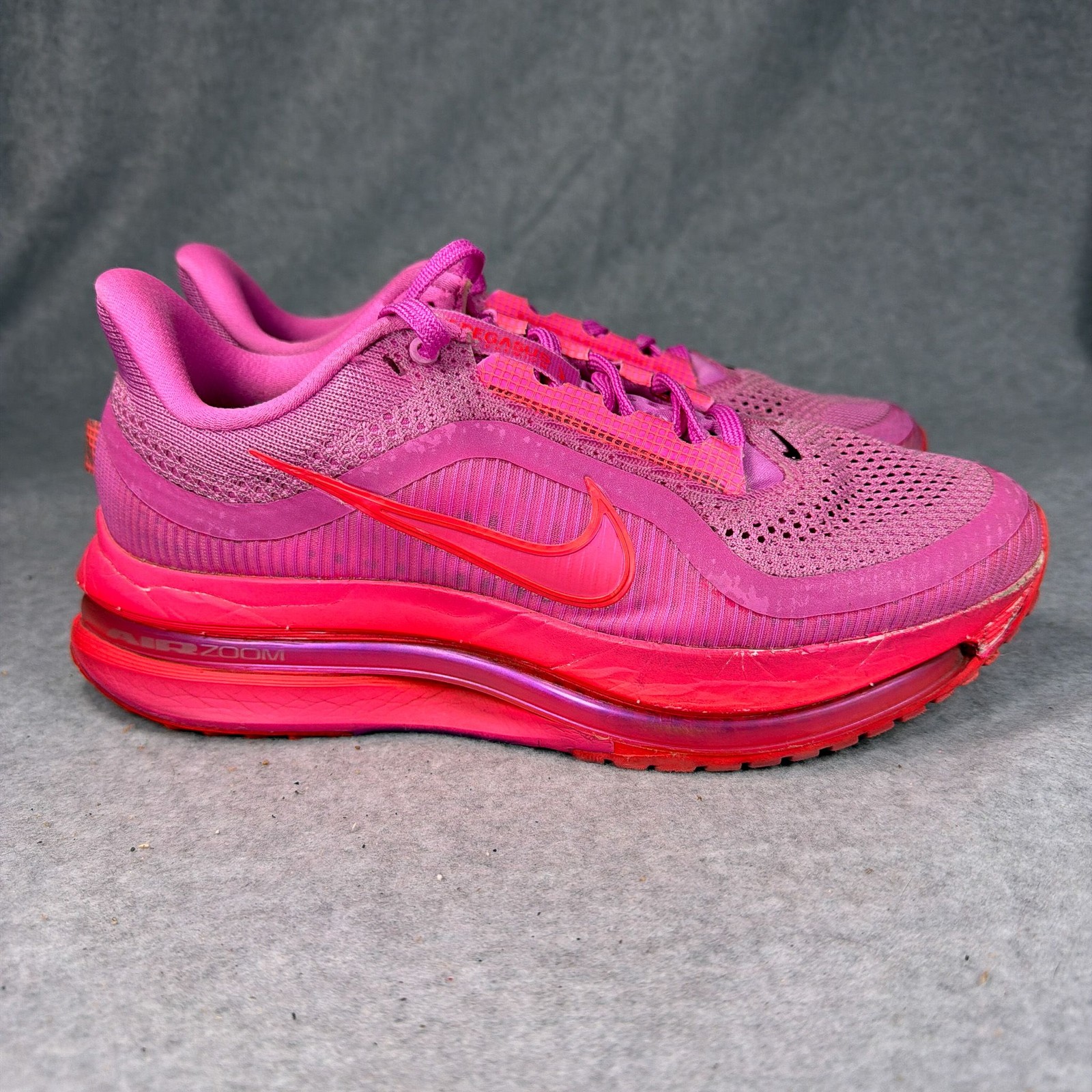 Nike Air Zoom Pegasus Premium Running Shoes Womens 8.5 Playful Pink HQ2593-602