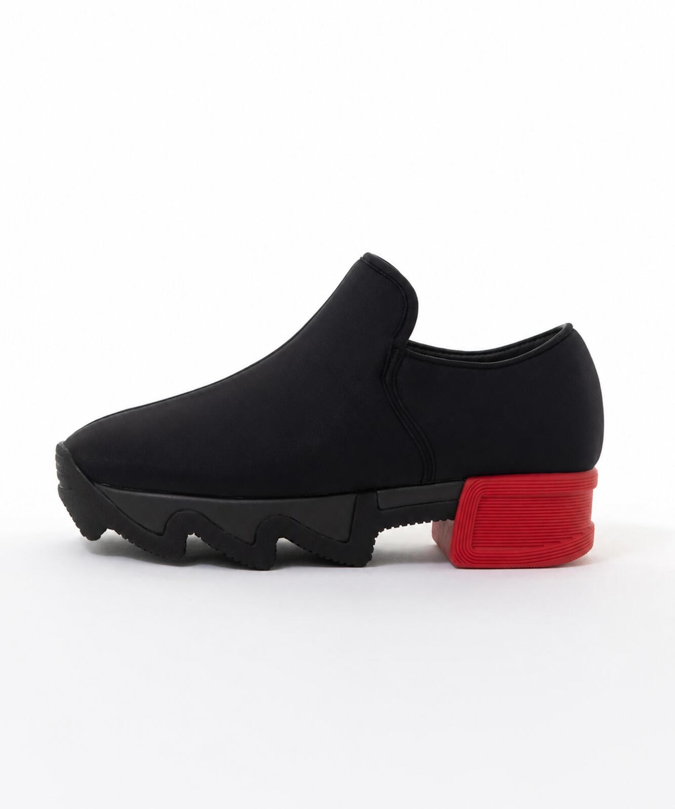 IRI NYC WES I Black/Red Low Top Sneaker40.5