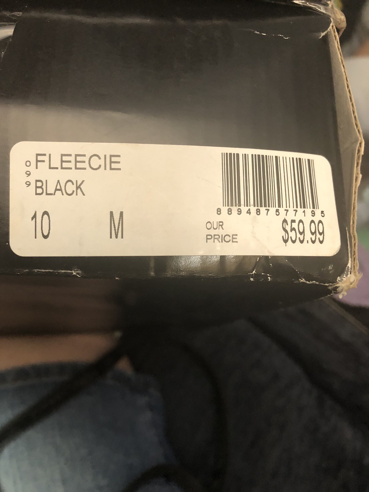 DAVID AARON’S FLEECIE BLACK LEATHER ANKLE BOOTS WOMEN’S SIZE 10 M BRAND NEW!